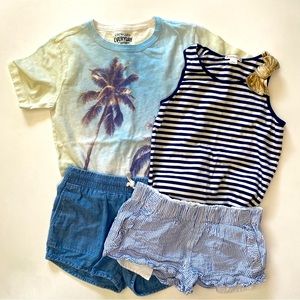Crewcuts girls size 10 four piece bundle